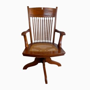 Antique Swivel Desk Chair, USA, 1880s-FEO-1767713