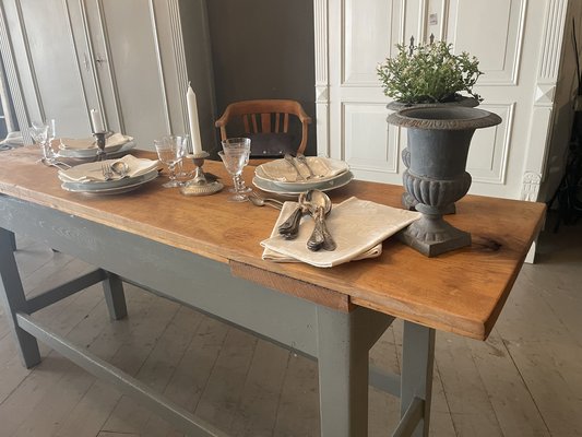 Antique Table in Beech, 1890s-WWE-1706599