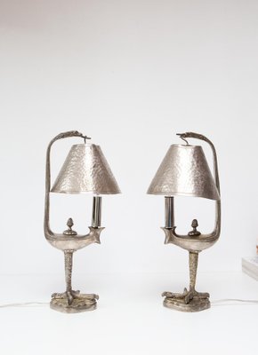 Antique Table Lamps, Set of 2-JWI-1160873