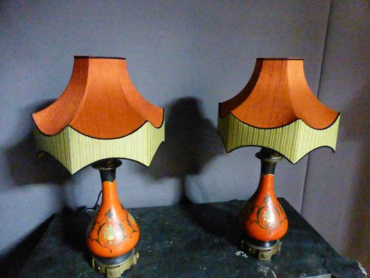 Antique Table Lamps, Set of 2-WSV-605232