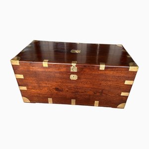 Antique Teak Colonial Chest-CUP-1703843