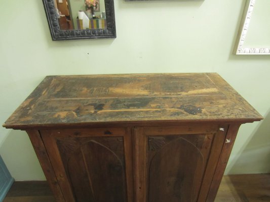 Antique Teak Sideboard, 1890s-CDG-1422786