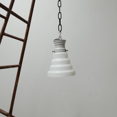 Antique Tiered Opaline Glass Pendant Lamp-JRP-951168