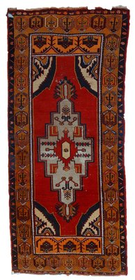 Antique Turkish Anatolian Rug, 1920s-JZV-952394