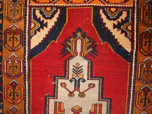 Antique Turkish Anatolian Rug, 1920s-JZV-952394