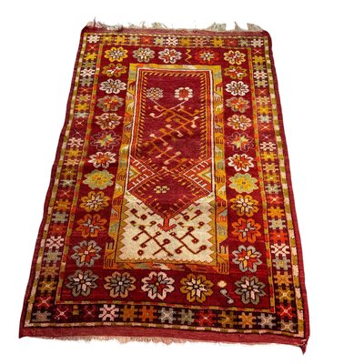 Antique Turkish Handmade Rug-AIV-1115466