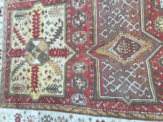 Antique Turkish Kazak Design Rug-YMM-1061922