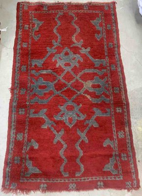 Antique Turkish Oushak Rug, 1880s-JZV-1384294