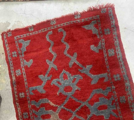 Antique Turkish Oushak Rug, 1880s-JZV-1384294