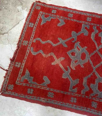 Antique Turkish Oushak Rug, 1880s-JZV-1384294