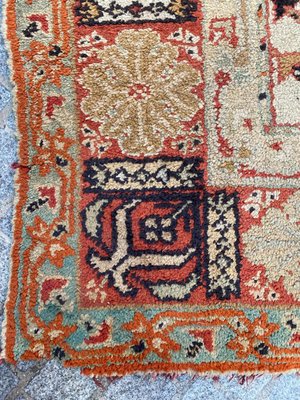 Antique Turkish Oushak Rug-YMM-1217706