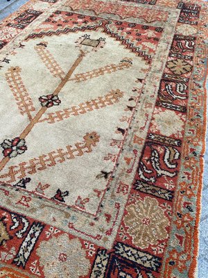 Antique Turkish Oushak Rug-YMM-1217706