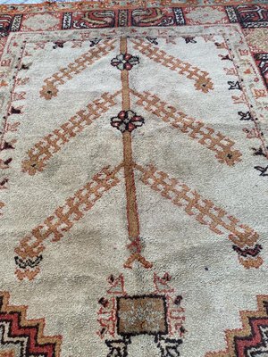 Antique Turkish Oushak Rug-YMM-1217706