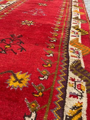 Antique Turkish Oushak Runner-YMM-1185680