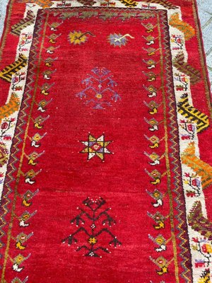 Antique Turkish Oushak Runner-YMM-1185680