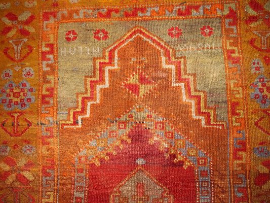 Antique Turkish Rug, 1910s-JZV-1021493