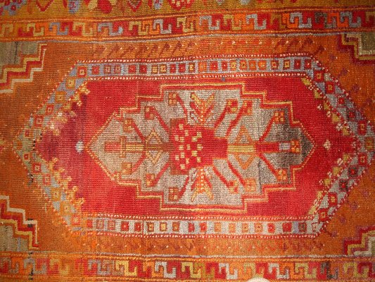 Antique Turkish Rug, 1910s-JZV-1021493