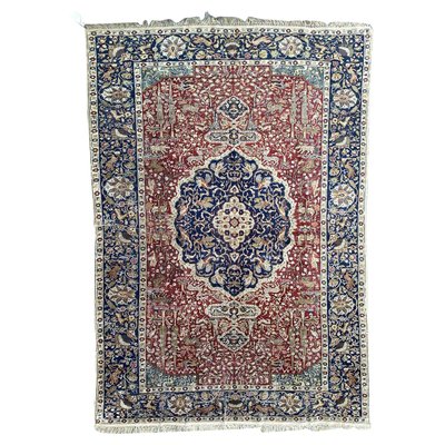 Antique Turkish Silk Kayseri Rug-YMM-1156846