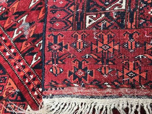 Antique Turkmen Afghan Prayer Rug-YMM-1061824