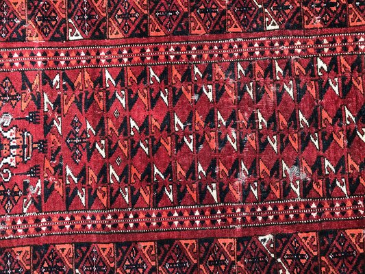 Antique Turkmen Afghan Prayer Rug-YMM-1061824