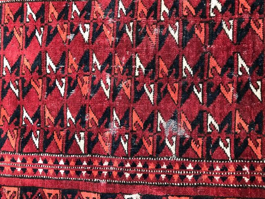 Antique Turkmen Afghan Prayer Rug-YMM-1061824