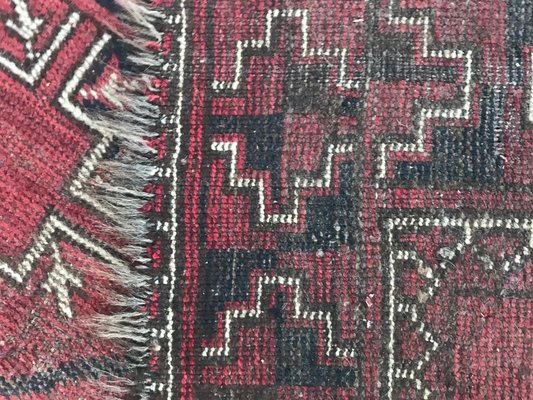 Antique Turkmen Afghan Rug-YMM-1061806