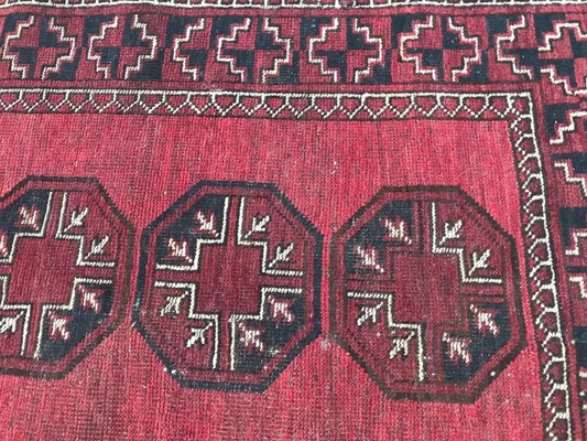 Antique Turkmen Afghan Rug-YMM-1061806