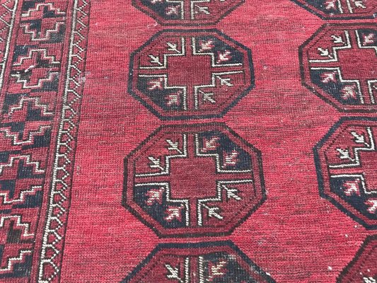 Antique Turkmen Afghan Rug-YMM-1061806