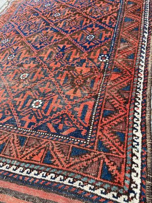 Antique Turkmen Baluch Afghan Rug-YMM-1323629