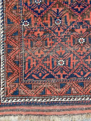 Antique Turkmen Baluch Afghan Rug-YMM-1323629