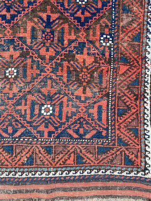 Antique Turkmen Baluch Afghan Rug-YMM-1323629