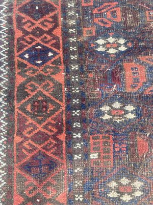 Antique Turkmen Baluch Rug-YMM-1061687