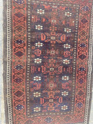 Antique Turkmen Baluch Rug-YMM-1061687