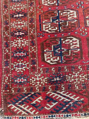 Antique Turkmen Boukhara Rug-YMM-1061586