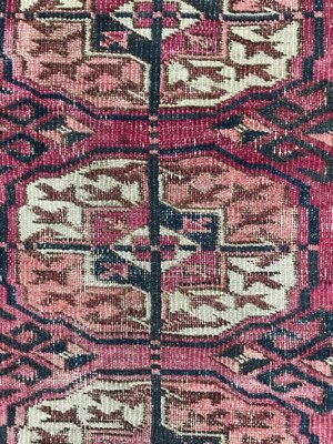 Antique Turkmen Bukhara Rug-YMM-1132578