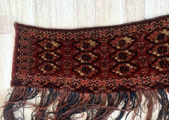 Antique Turkmen Handmade Tekke Rug, 1880s-JZV-1367128