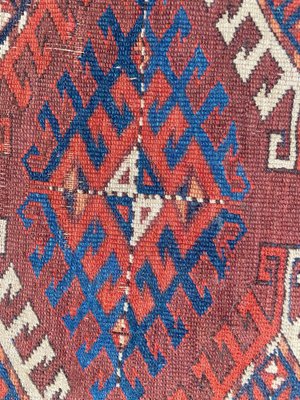 Antique Turkmen Yumut Rug-YMM-1061677