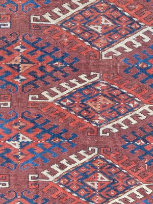 Antique Turkmen Yumut Rug-YMM-1061677