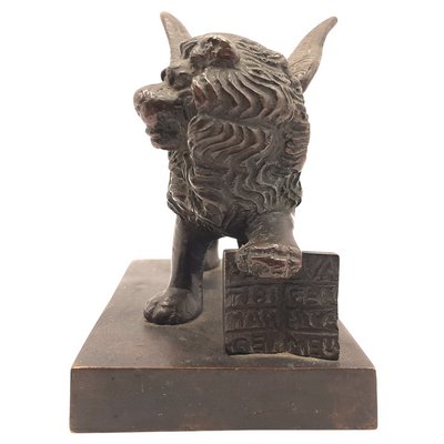 Antique Venice Lion in Bronze-TCS-1151142