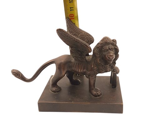 Antique Venice Lion in Bronze-TCS-1151142