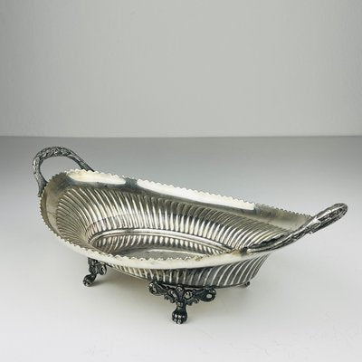 Antique Victorian Silver Plated Bread Basket by Walker & Hall, 1890s-WQC-2021455