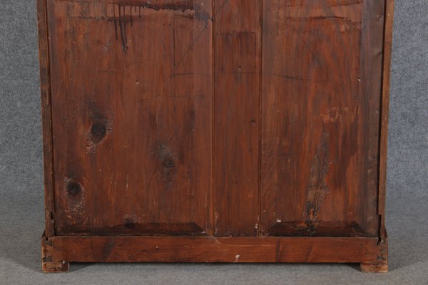 Antique Viennese Biedermeier Cabinet in Walnut, 1820s-DXD-1789928