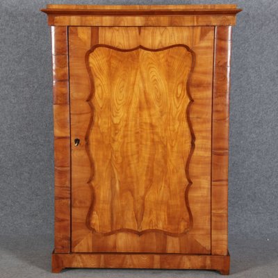 Antique Viennese Biedermeier Cabinet in Walnut, 1820s-DXD-1789928