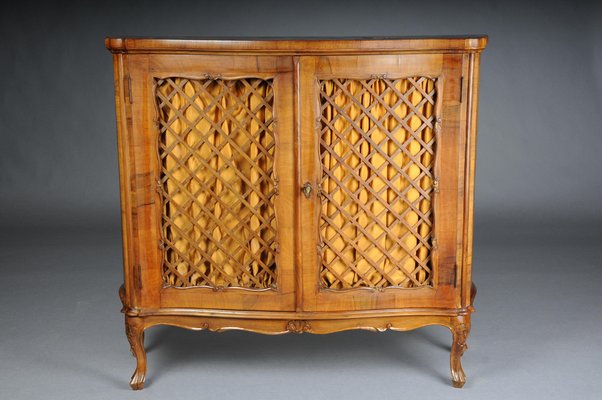 Antique Wall Cabinet in Walnut Veneer-FLW-1765791