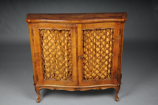 Antique Wall Cabinet in Walnut Veneer-FLW-1765791