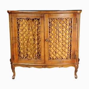 Antique Wall Cabinet in Walnut Veneer-FLW-1765791