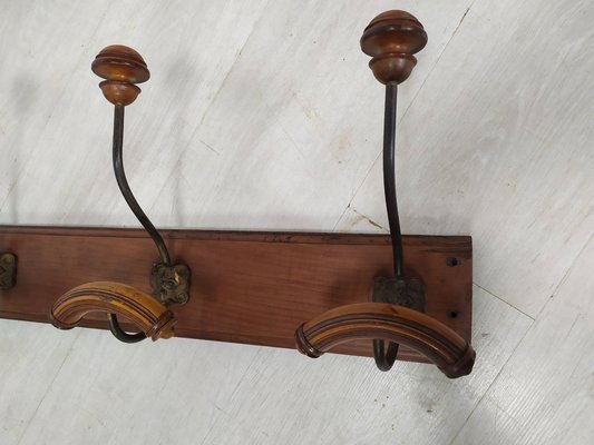 Antique Wall-Mounted Coat Rack-EAD-1747225