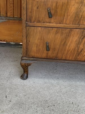 Antique Walnut Bedroom Chest of Drawers-OXJ-1293459