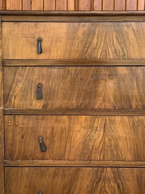 Antique Walnut Bedroom Chest of Drawers-OXJ-1293459