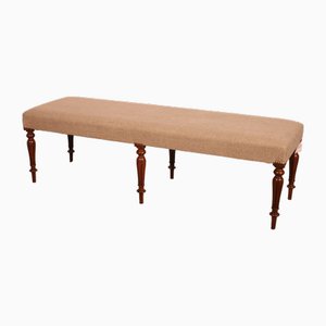 Antique Walnut Bench, 1800s-HPU-1819312